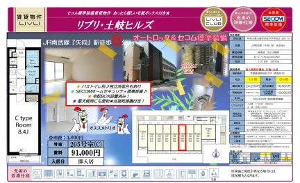 リブリ・土岐ヒルズ 205号 0