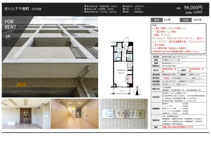 ガリシア千鳥町 205号 0