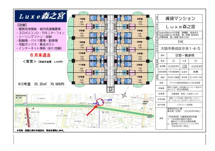 Luxe 森之宮 912号 0
