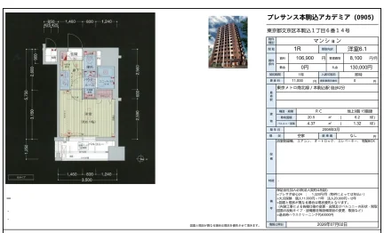 プレサンス本駒込アカデミア 0
