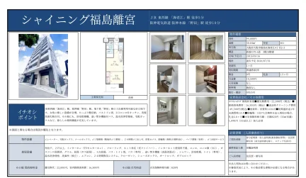 シャイニング福島離宮 301号 0