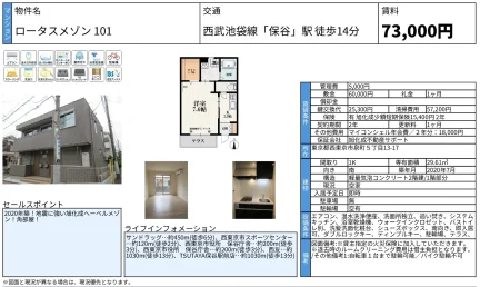 ロータスメゾン 101号 0