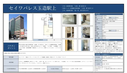 セイワパレス玉造駅上 1004号 0