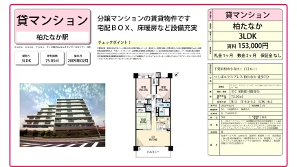 Come Come Town ウィズ柏408 408号 0