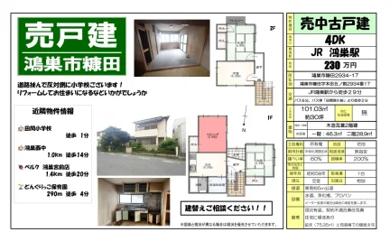 Charming 4-Bedroom House in Nukata 0