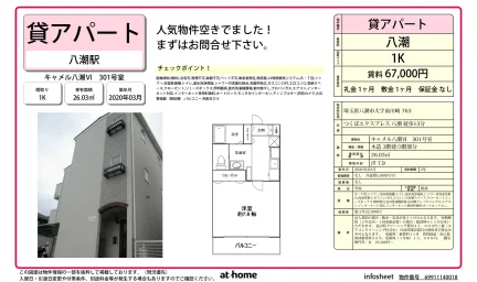 キャメル八潮Ⅶ 301号室 301号 0