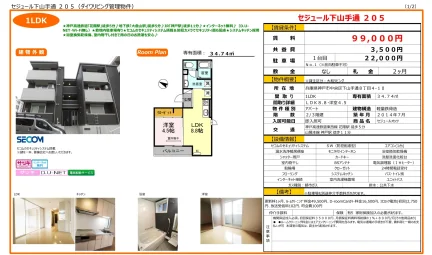 セジュールオッツ 205号 0