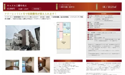 キャメル三郷中央4 0303号 0