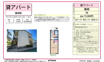 サンプレイス 105号 0