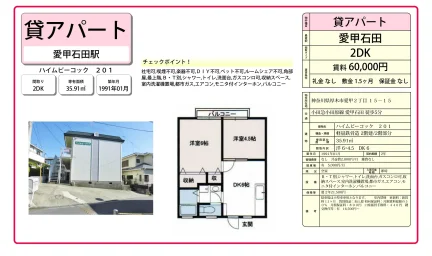 ハイムピーコック 201号 0