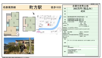 古家付き売土地 0