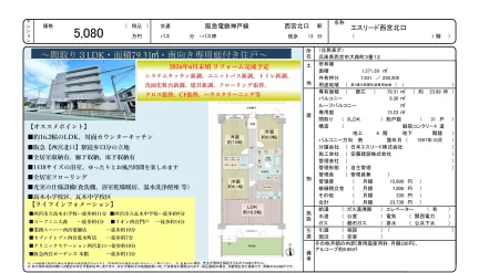 エスリード西宮北口 1階 0