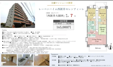 レーベンハイム西新井セレンティーレ 503号 0