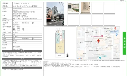 エスリードレジデンス大阪本町 1402 0