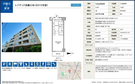 レジディア武蔵小杉 0315号 0