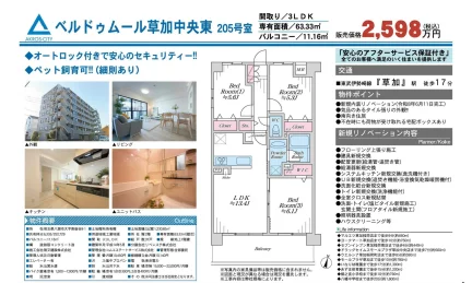 ベルドゥムール草加中央東 205号 0