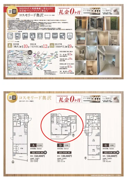 コスモリード奥沢 0