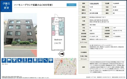 ハーモニーグラシア武蔵小山 405号 0