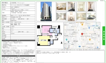 VILLE NEUVE 南森町 1201 0