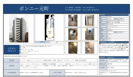 ボンニー元町 0702号 0