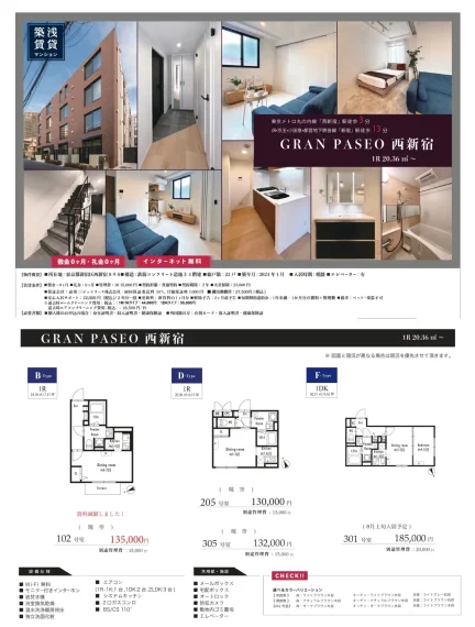 GRAN PASEO 西新宿 102号 0