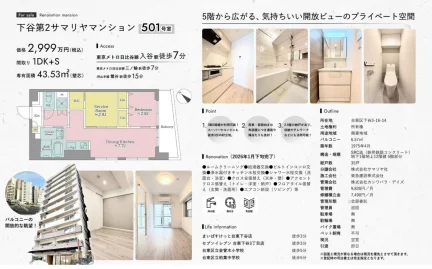 下谷第2サマリヤマンション 501号 0