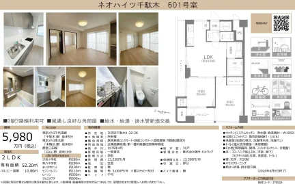 ネオハイツ千駄木 601号室 0