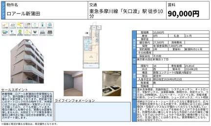 ロアール新蒲田 4号 0