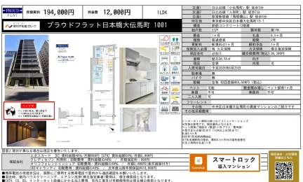 プラウドフラット日本橋大伝馬町 1001 0