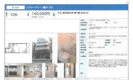 エヴァーグリーン亀戸 301号 0
