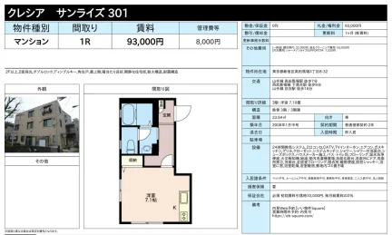 クレシア サンライズ 301 301号 0