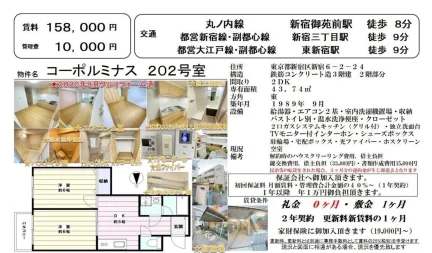 コーポルミナス 202号 0