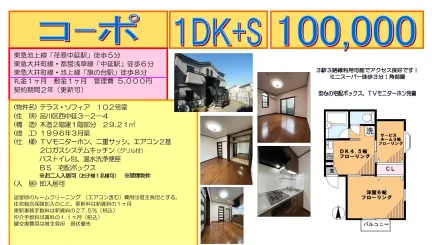 テラス・ソフィア 102号 0