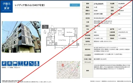 レジディア西小山 0407号 0