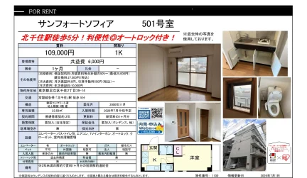 サンフォートソフィア 501号室 0
