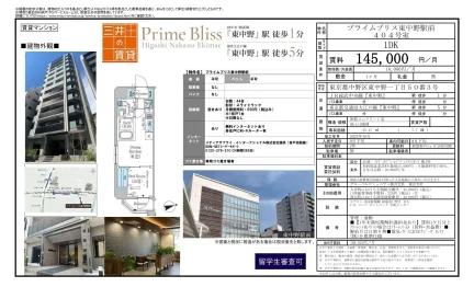 プライムプリス東中野駅前 404号 0
