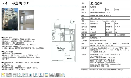 レオーネ金町 501号 0