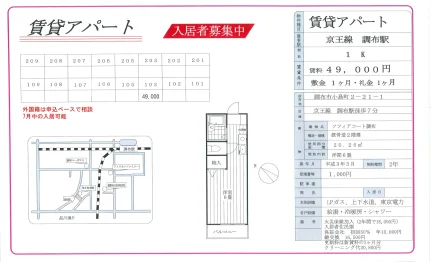 ソフィアコート調布 105号 0