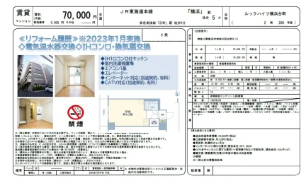 ルックハイツ横浜台町 208号 0