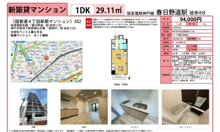 国香通4丁目新築マンション 302 0