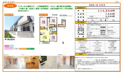 ルミエール 205 205号 0