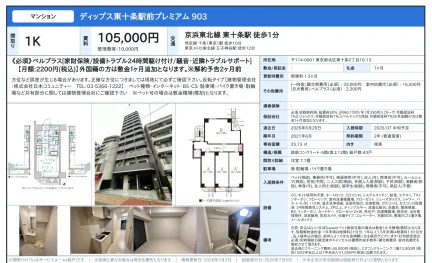 ディップス東十条駅前プレミアム 903 0
