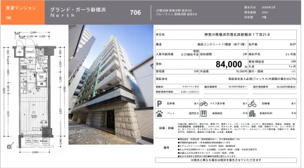 グランド・ガーラ新横浜 706 0