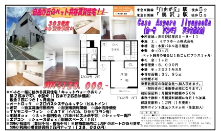 Casa Aspera Ilyugaoka 303号 0