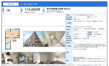 コーポハヤカワ 701 701号 0