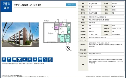 伊藤忠ラクラス南行徳 0415号 0