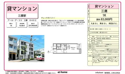 Studio Condo in Kamirenjaku 0
