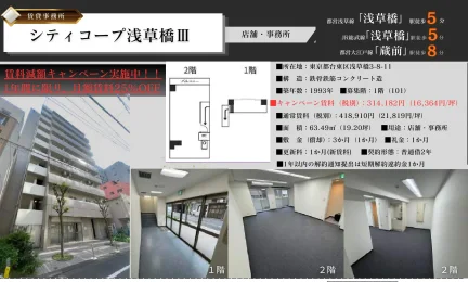 シティコープ浅草橋Ⅲ 1階(101) 0