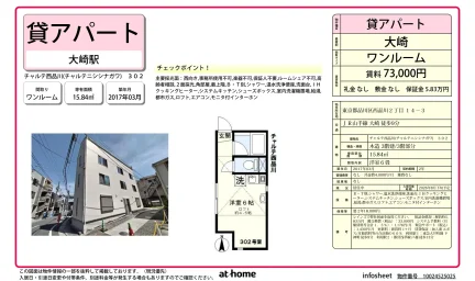 チャルテ西品川 302号 0