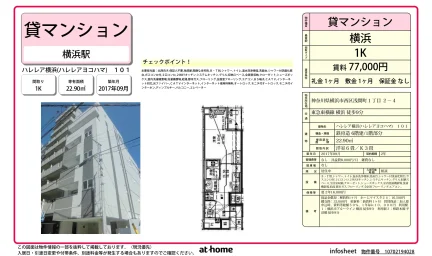 ハレレア横浜 101号 0